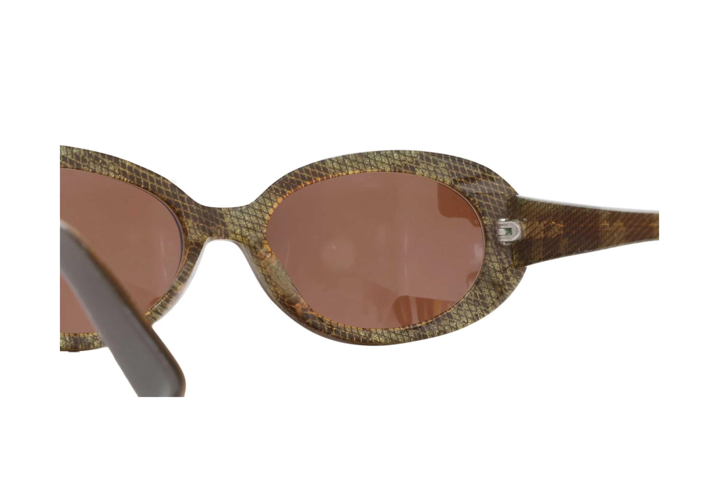 peep eyewear, oval olive snake print sunglasses (1).jpeg