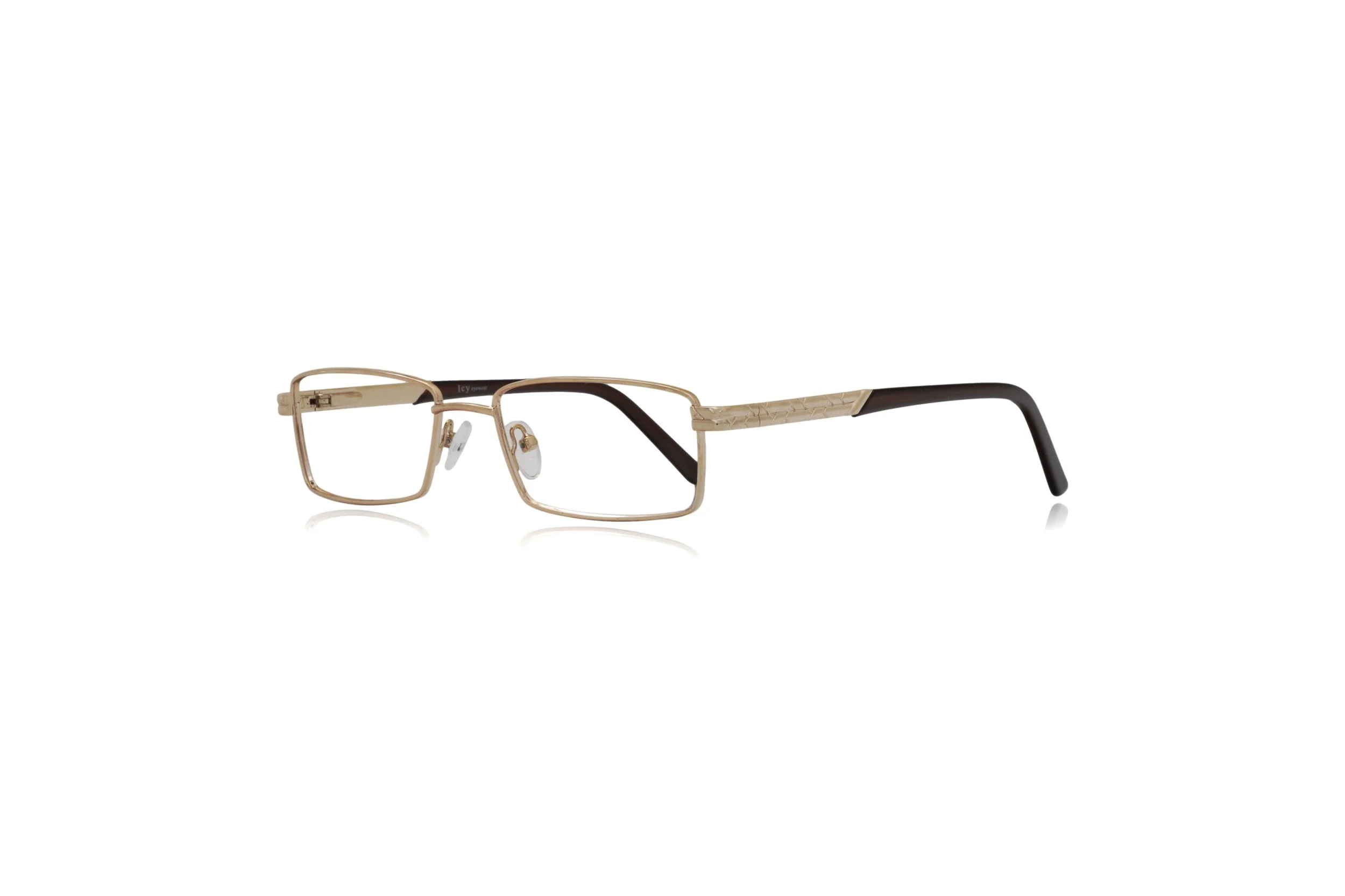 peep eyewear, gold narrow rectangular glasses Icy 661M (1).jpeg