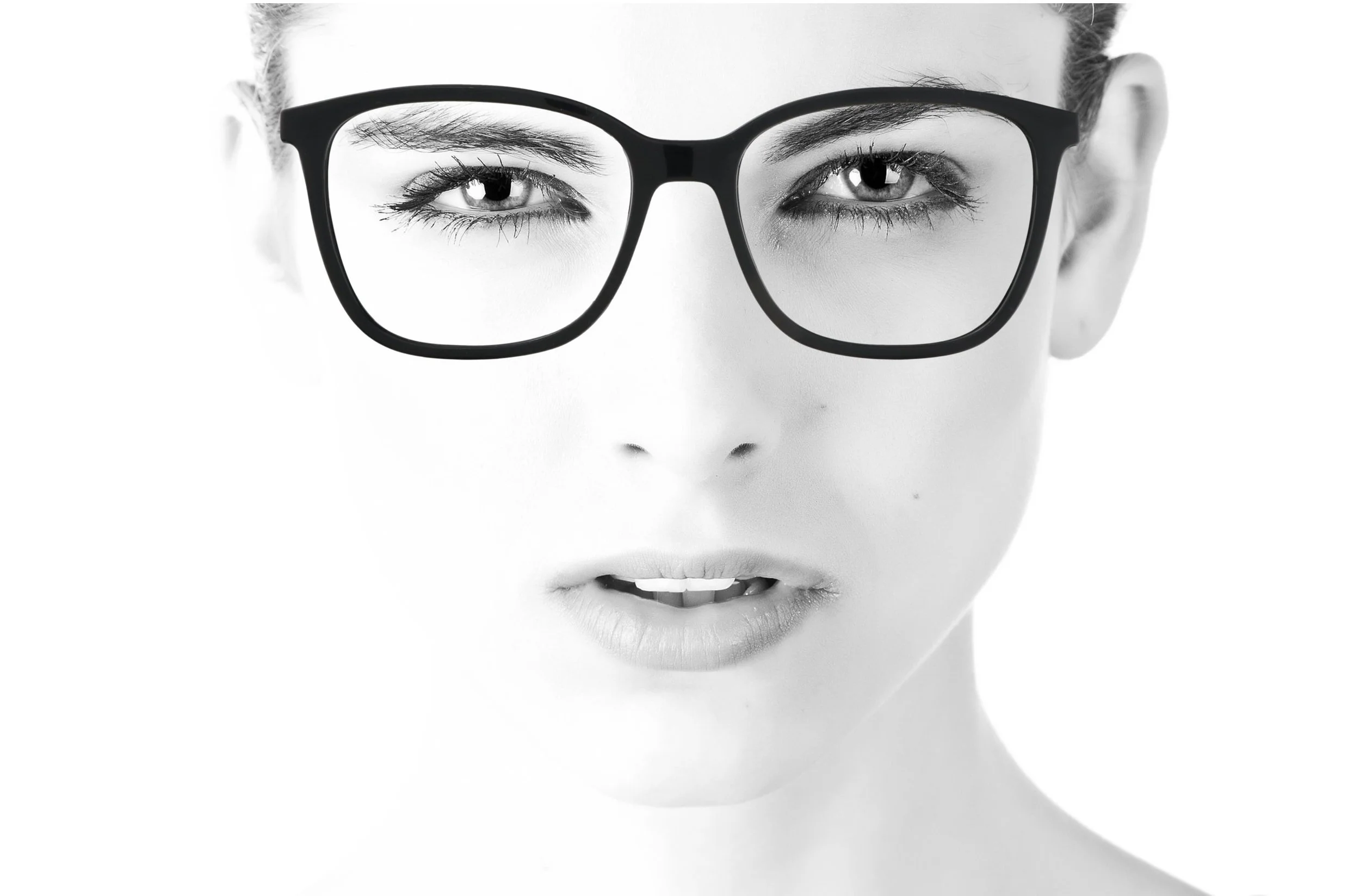 peep eyewear, designer Ray-Ban RB 7066 black square glasses (1).jpg