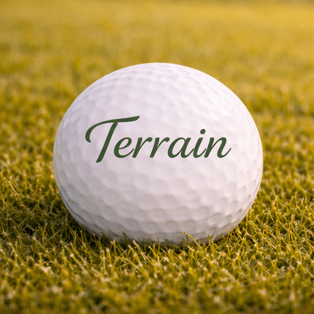 Golf Terrain Lens