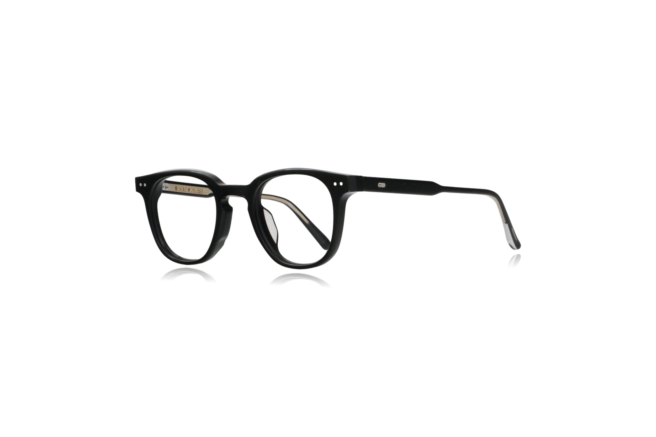 peep eyewear, designer Gentle Monster Lutto black glasses