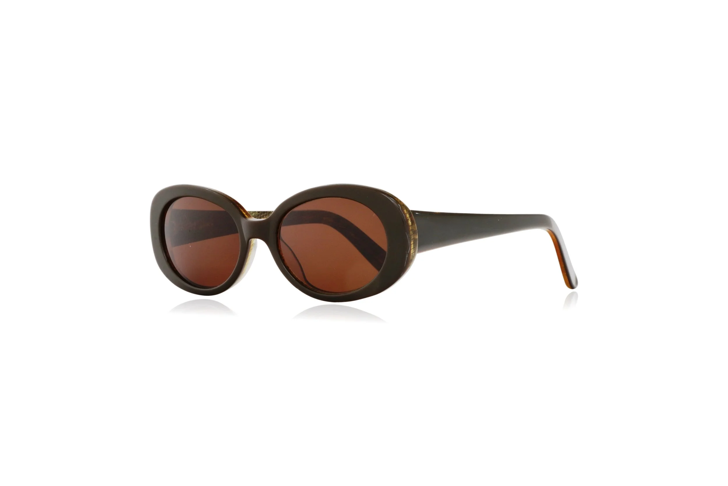 peep eyewear, oval olive snake print sunglasses (3).jpeg