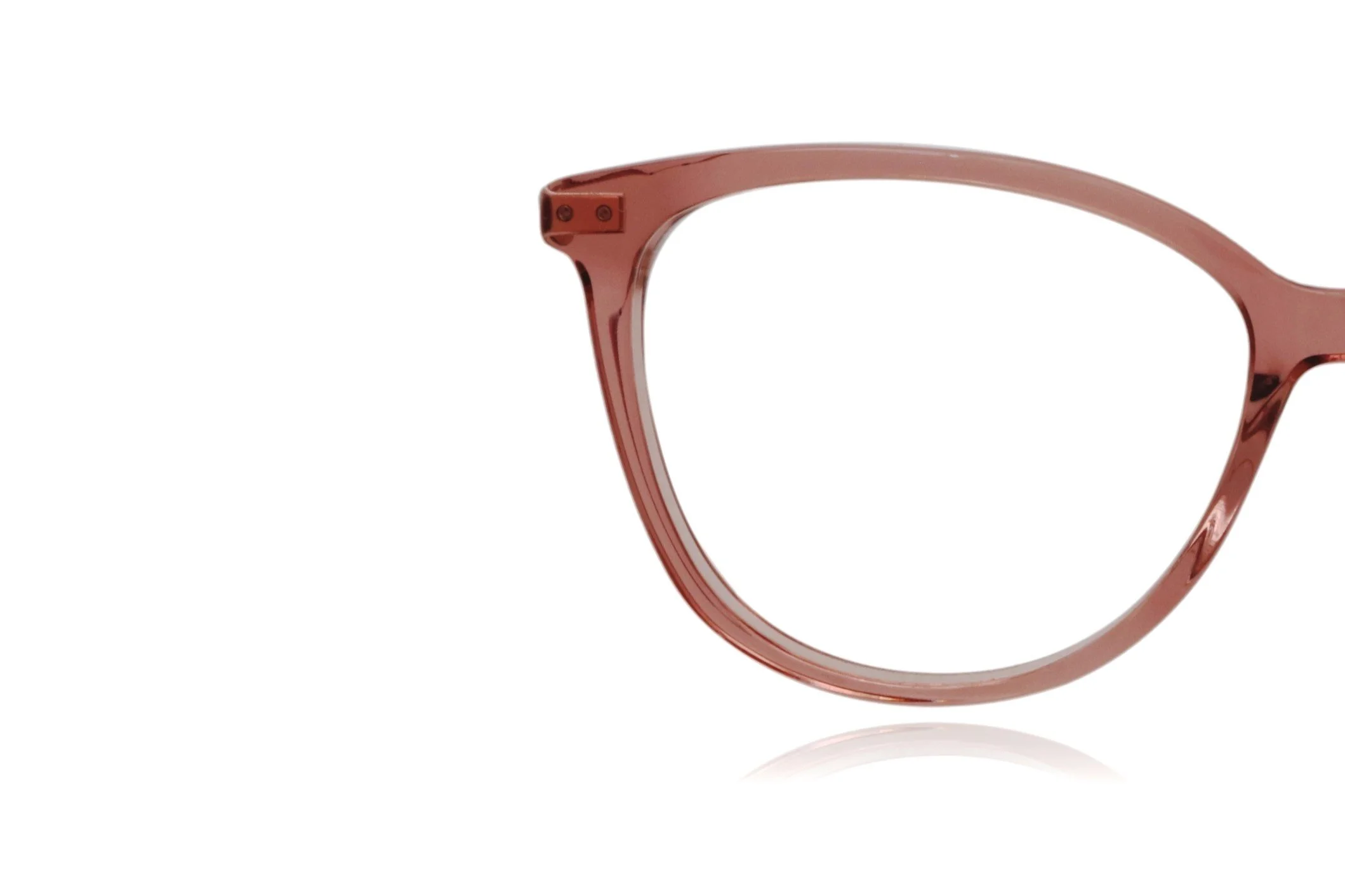 peep eyewear, pink crystal designer DKNY translucent glasses (1).jpeg