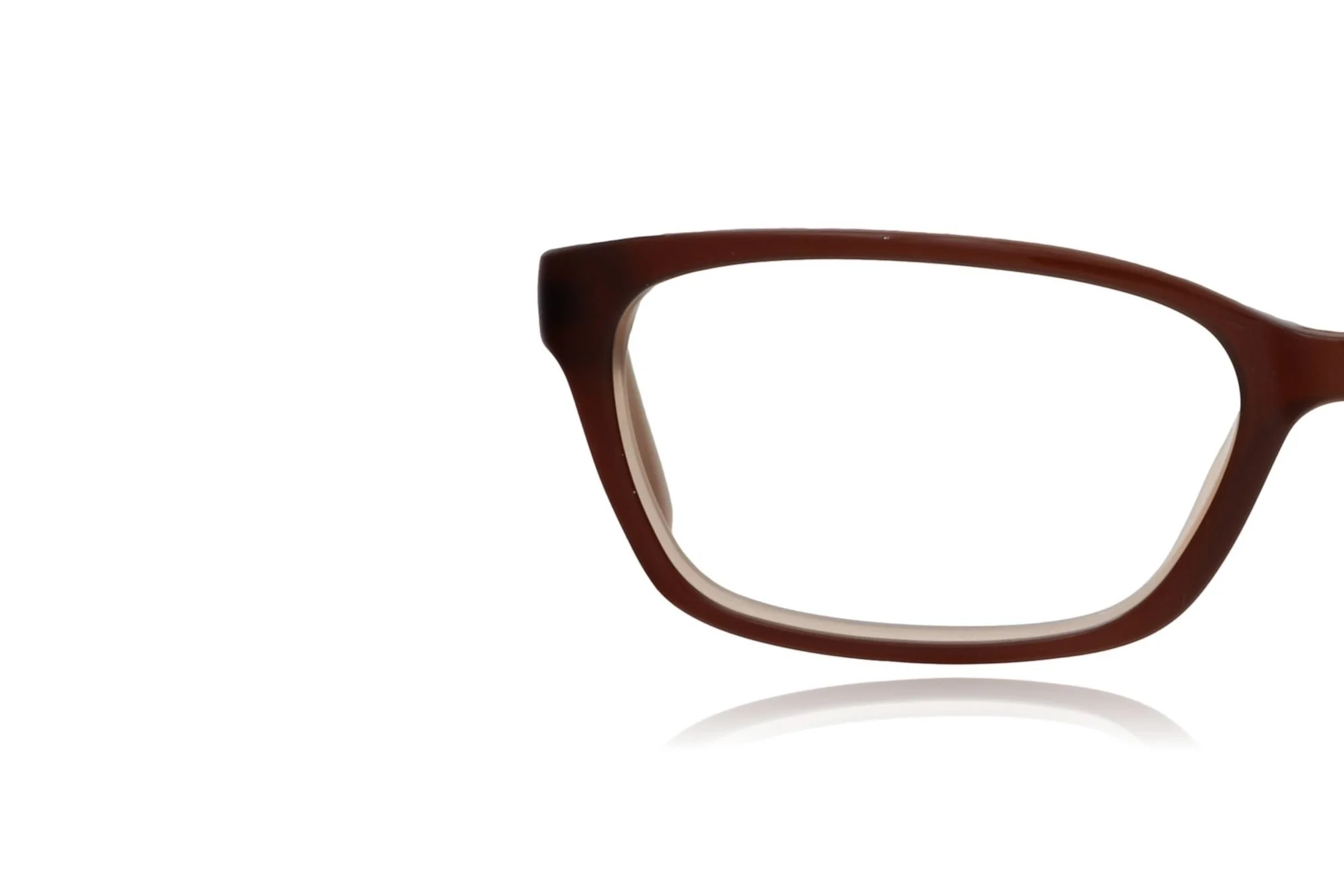Peep Eyewear, DKNY 4630, Slim Brown Acetate Glasses Frame, Close.jpeg