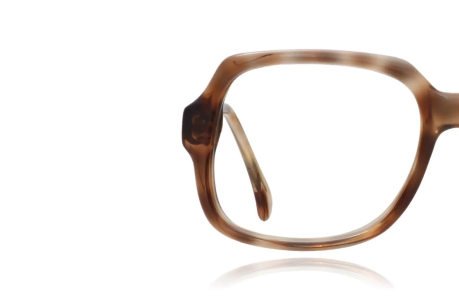 peep eyewear, British made Vortex square 70s glasses