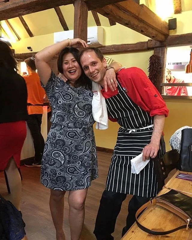 Amigos wouldn't be here if it wasn't for these amazing two. Karl and Nar #amigosbury #mexican #amigos