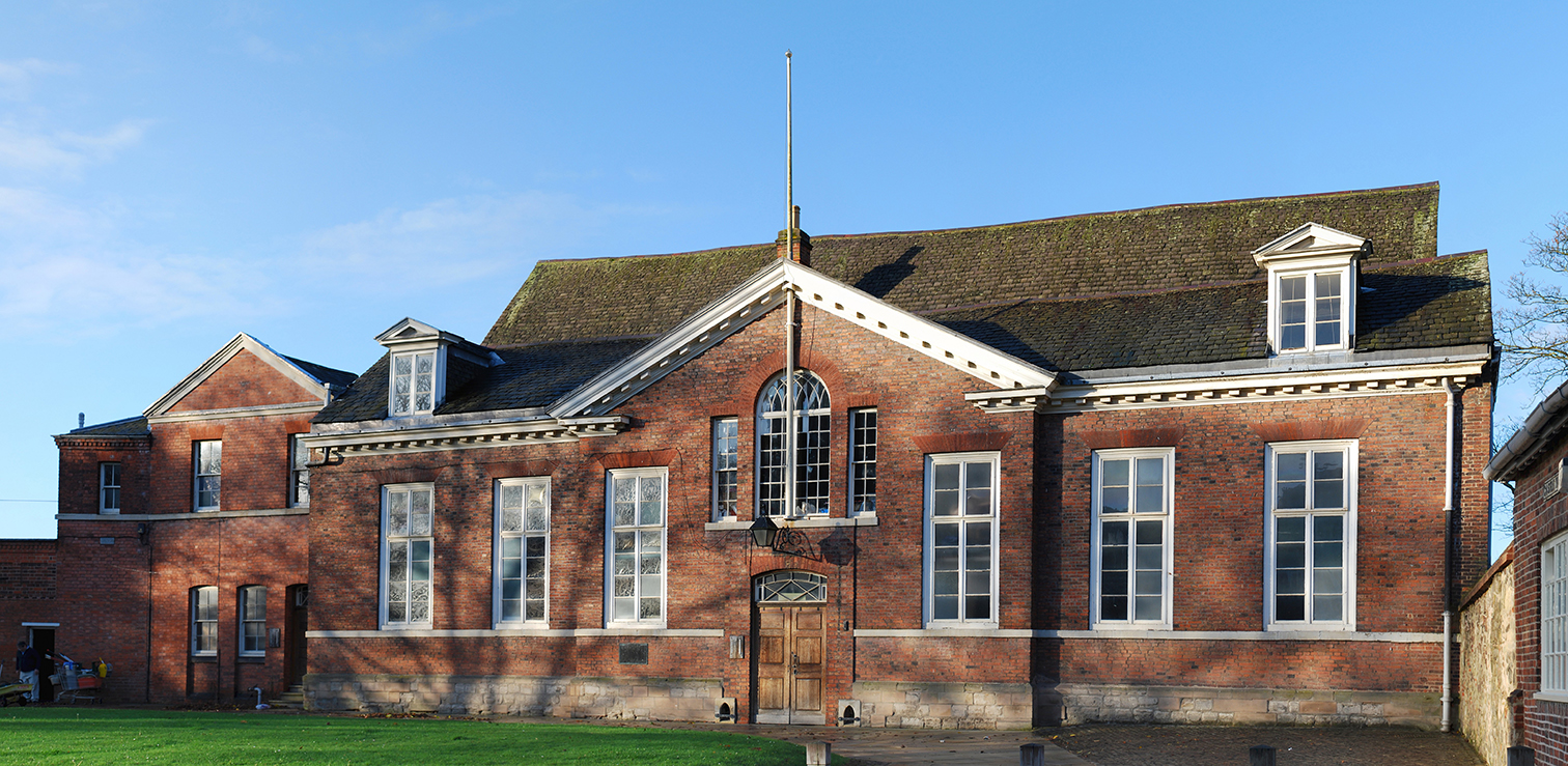 Image of Leicester Castle from the outside