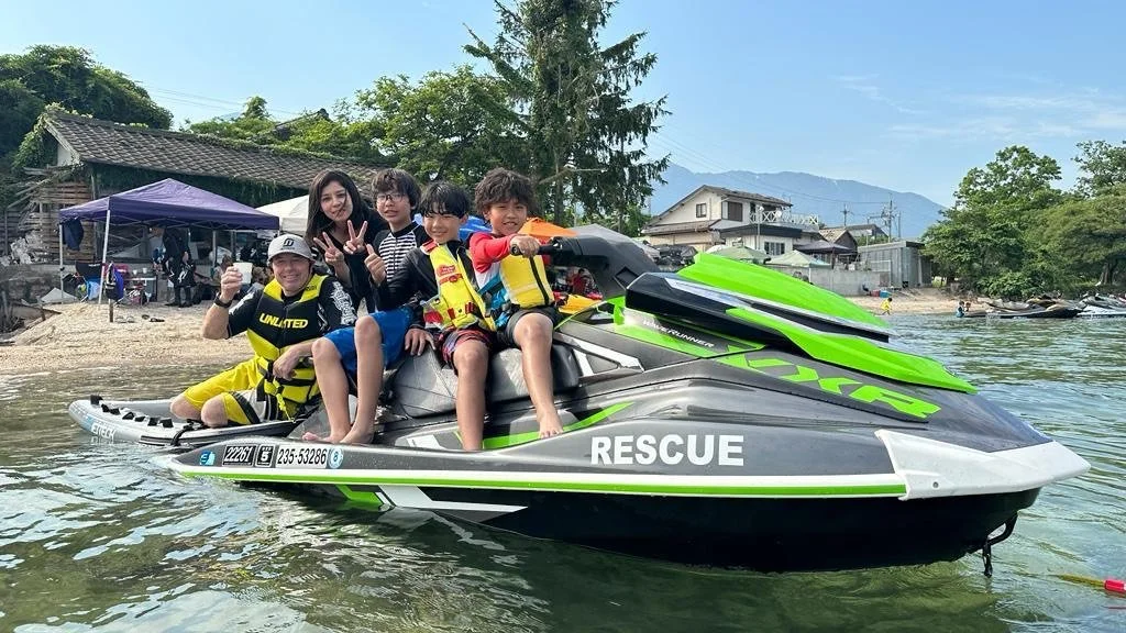 KIDS JET SKI "Active English Event" in August - Contact Us to join !!