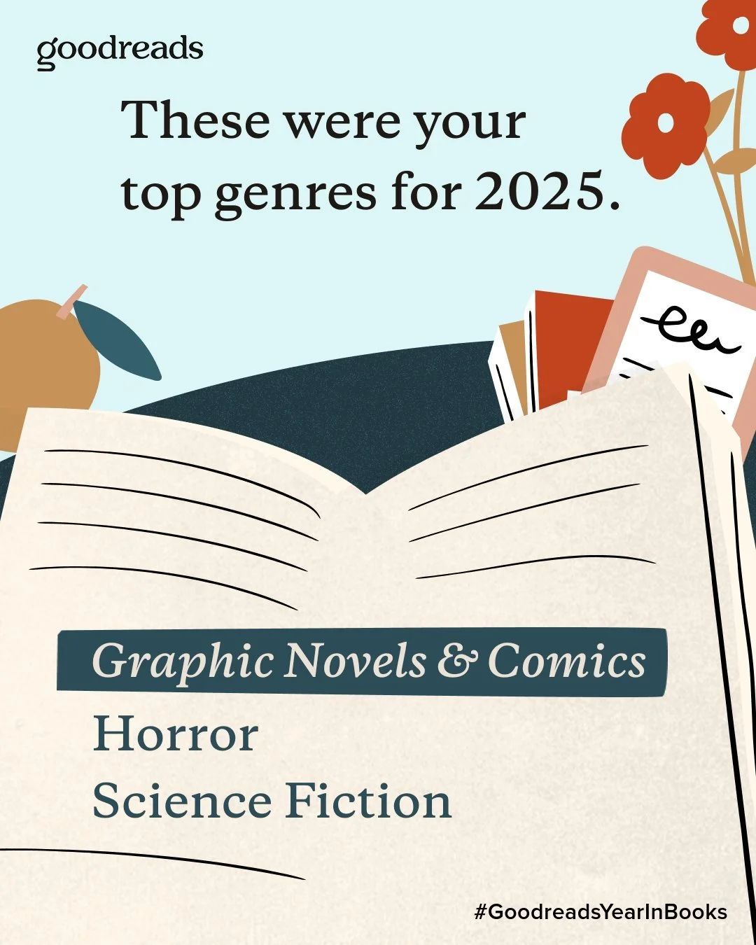 Digging Into Those Goodreads 2025 Stats — Michael Patrick Hicks