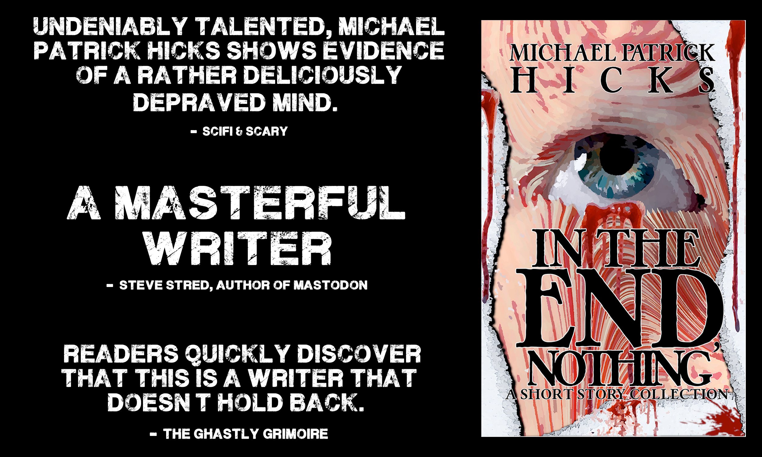 "In The End, Nothing" blurb card