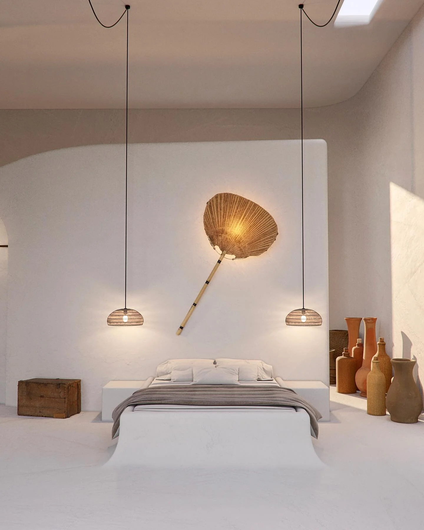 Our digital project for @architectanddesign.
Ocean Oasis. A secluded house nestled on a sandy beach and crystal-clear water. Bedroom/Bathroom with a bath-pool extending inside to outside space. #utkangunerkan #dreamspace

#interiors #architecture #si