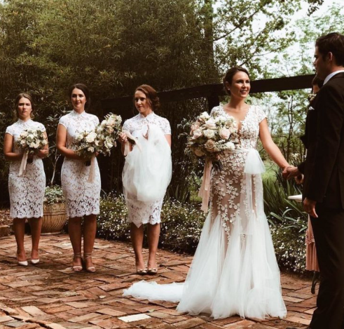 Sarena's Garden Wedding - Scone