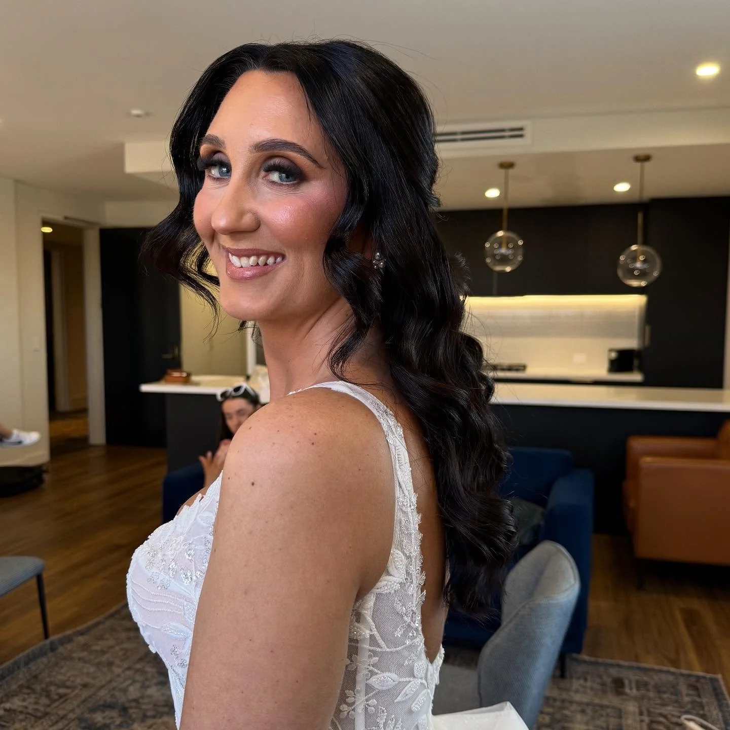 ✨Our Stunning Bride Brea!  @breeaa_1 
@beyondhair_justinemaggio 

Sometimes hair trials don&rsquo;t always go to plan. The style she originally chose was a low bun keep face framing around the front. I honestly think it looked so beautiful on her. Bu