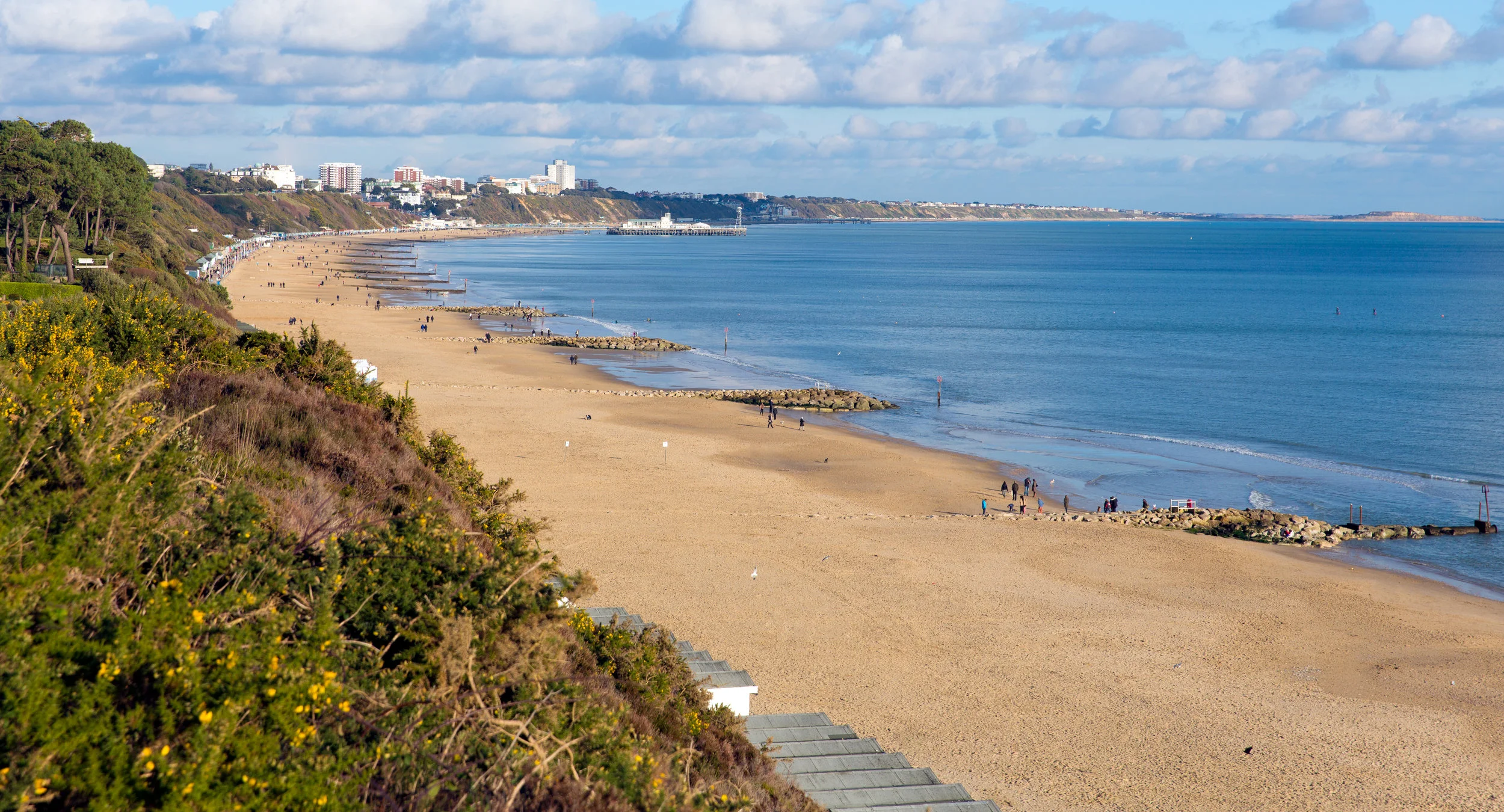 Seven miles of golden sands