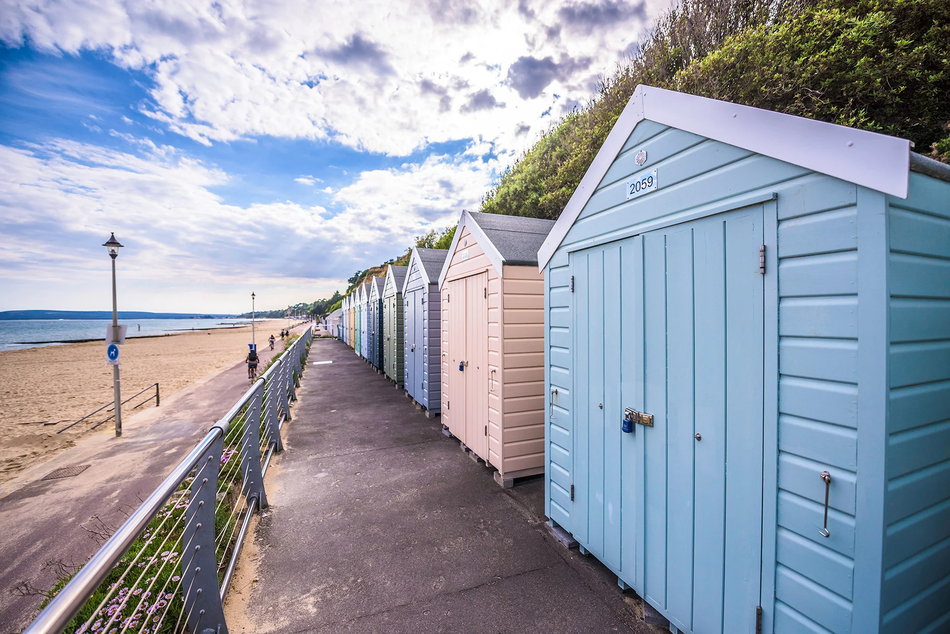 Beach huts