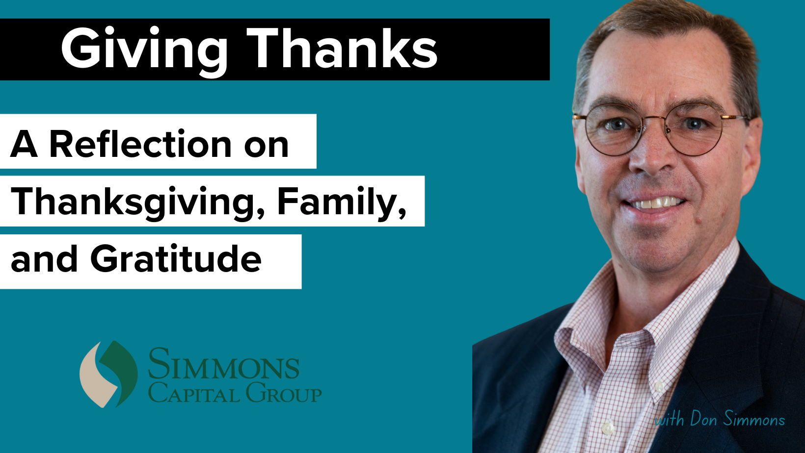 GIVING THANKS: A Reflection on Thanksgiving, Family and Gratitude