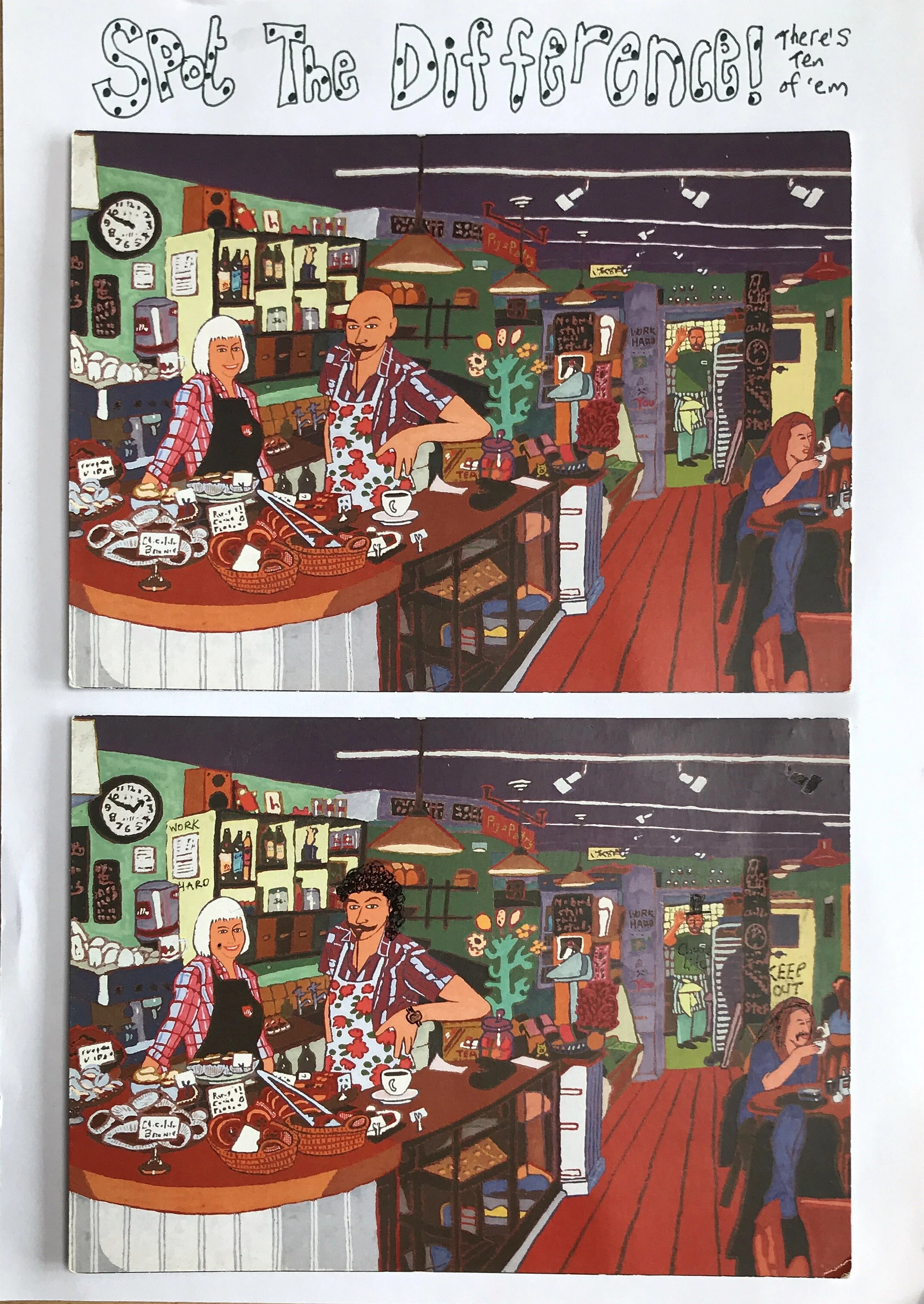 Our friend Rory Motion drew this for us in 2012. I’ve made a few modifications