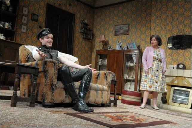 Entertaining Mr. Sloane by Joe Orton | Trafalgar Studios | Directed by Nick Bagnall | Sets by Peter McKintosh | Costumes by Colin Richmond | Lighting by Simon Mills