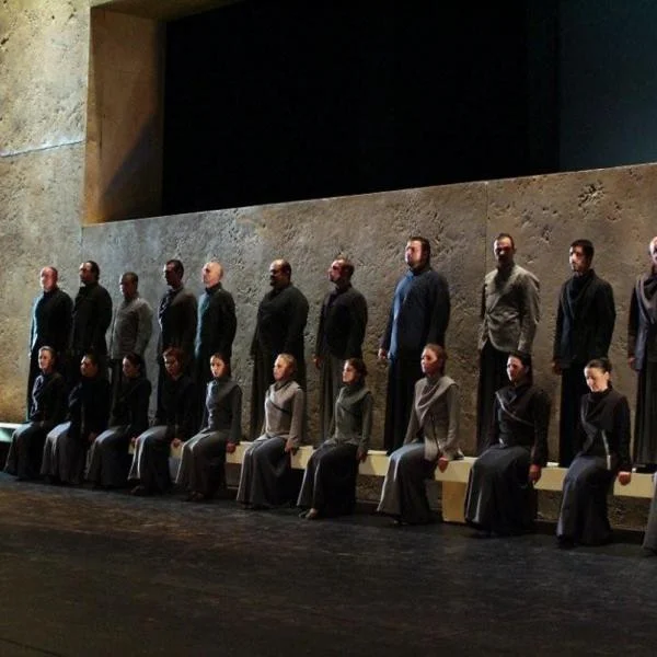 Dido and Aeneas | Royal Opera House, Covent Garden | Directed & Choreographed by Wayne McGregor | Set by Hildegard Bechtler | Costumes by Fotini Dimou | Lighting by Lucy Carter