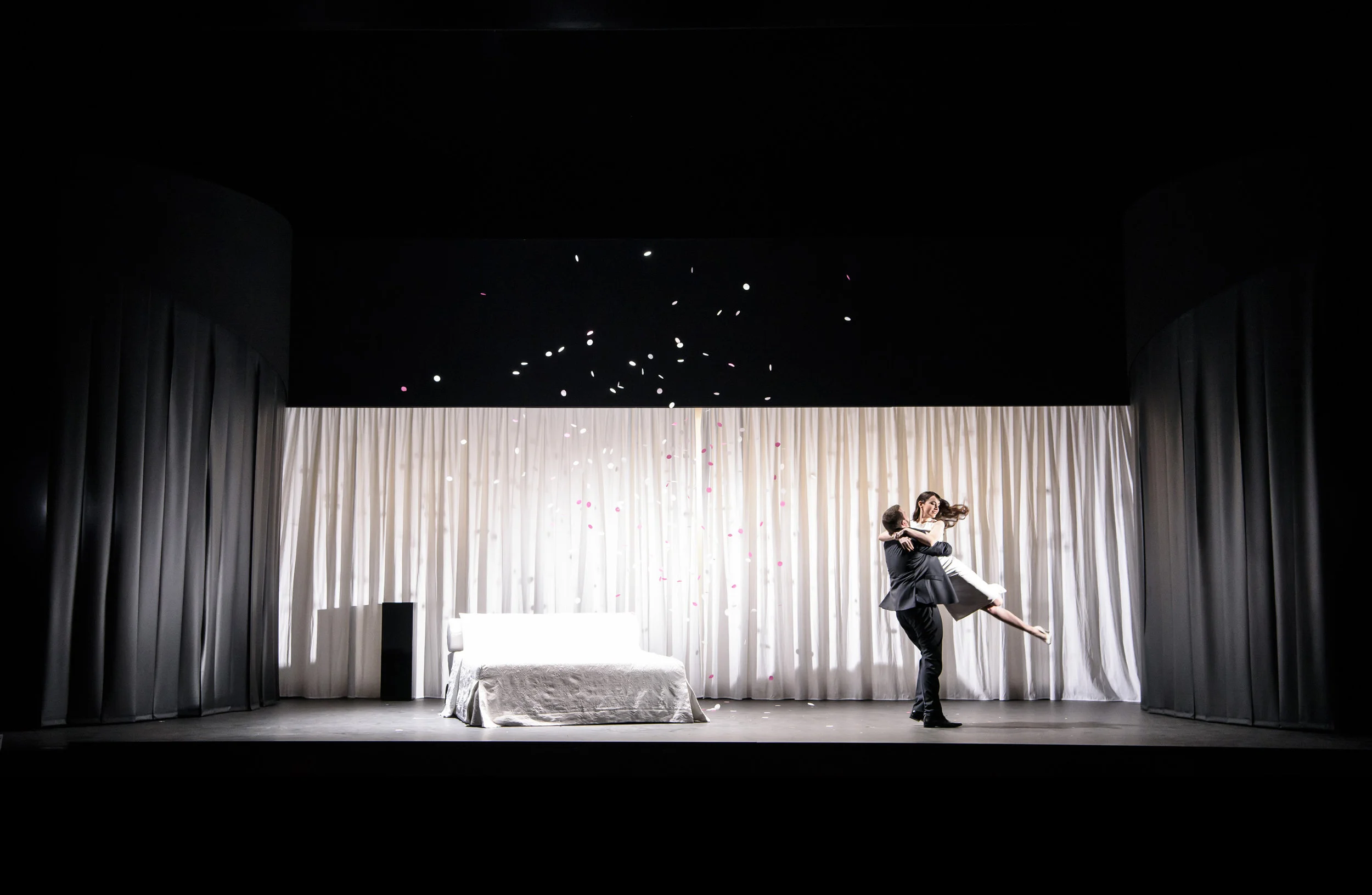 The Devil Inside | Scottish Opera & Music Theatre Wales | Composed by Stuart MacRae | Directed by Matthew Richardson | Designed by Samal Blak | Lighting by Ace McCaron