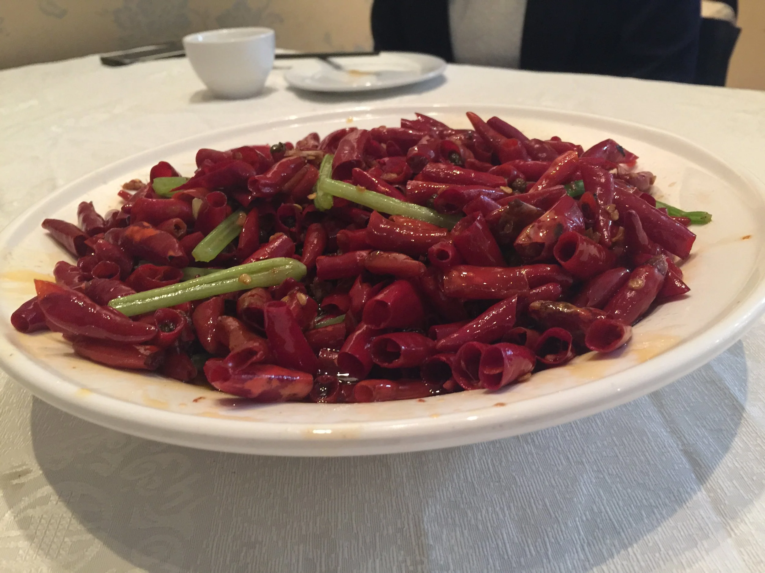 It wasn't quite as spicy as it looks but close...