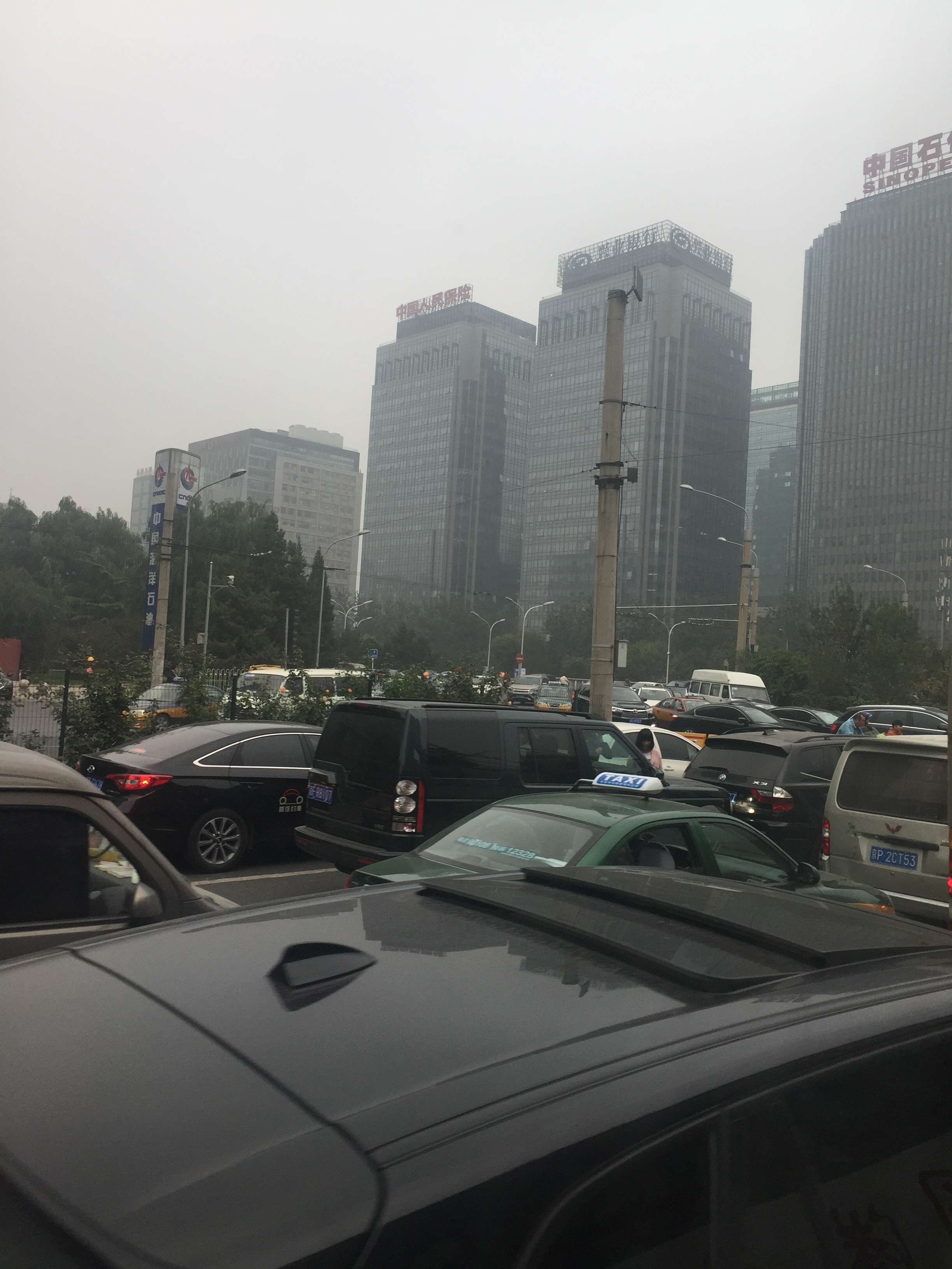 Smog and traffic, two big challenges in Beijing