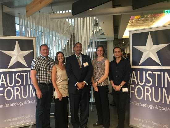 Jay Boisseau (Austin Forum); Chelsea Collier (Digi.City); Stephen Elkins, Jen Duthie, Ben Guhin (City of Austin).