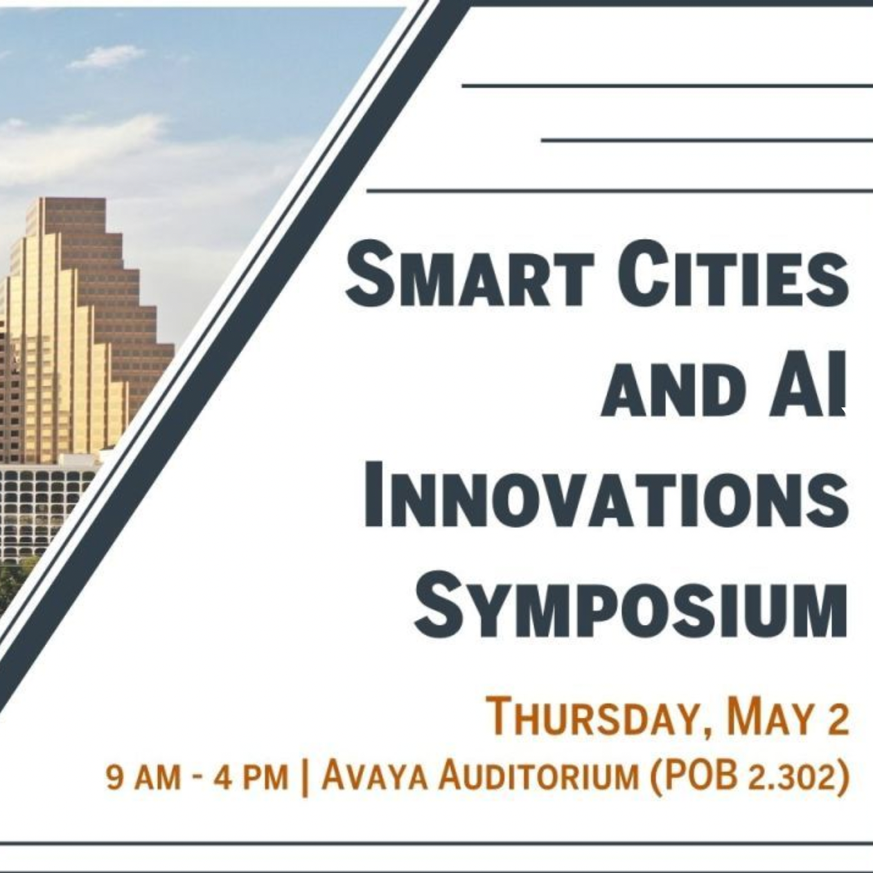 Smart Cities and AI Innovations Symposium