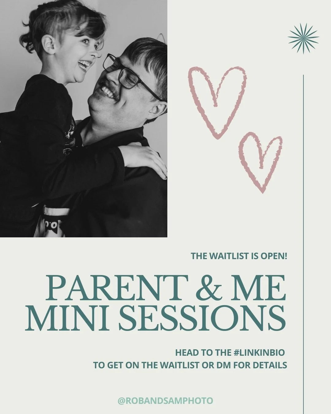 𝗜𝗻𝘁𝗲𝗿𝗲𝘀𝘁𝗲𝗱 𝗶𝗻 𝗮 𝗣𝗮𝗿𝗲𝗻𝘁 &amp; 𝗠𝗲 𝗠𝗶𝗻𝗶-𝗦𝗲𝘀𝘀𝗶𝗼𝗻 𝗳𝗼𝗿 𝘆𝗼𝘂 𝗮𝗻𝗱 𝘆𝗼𝘂𝗿 𝗸𝗶𝗱𝗱𝗼𝘀?
Head to the #linkinbio to get on the waitlist!