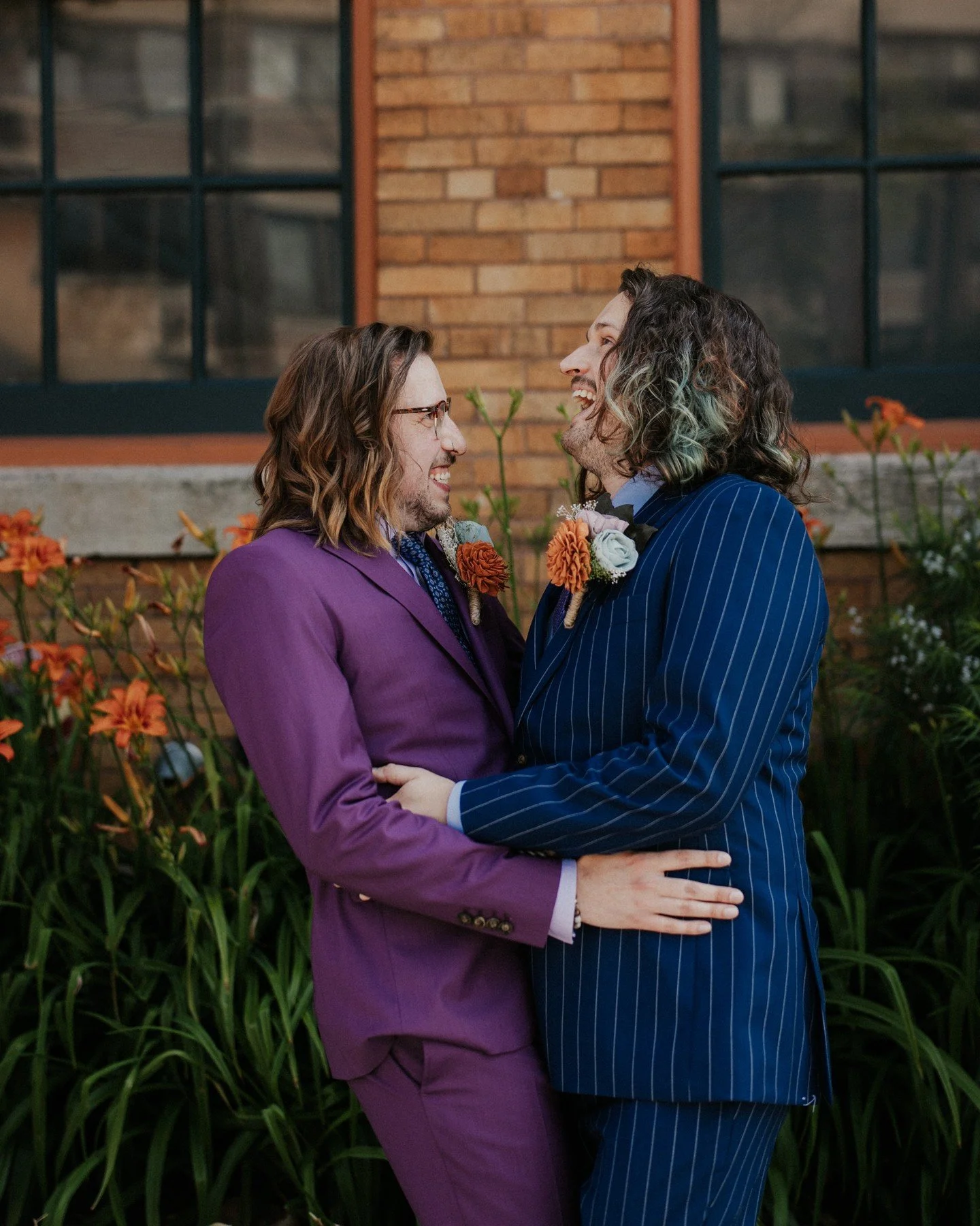 Having a non-traditional wedding? That's our jam! We've photographed everything from Clue-themed weddings (hey Daniel + Seth!) to weddings at beautiful intimate restaurants with tasty food (hey Matt + Matthew!) to fairy-inspired dream weddings surrou