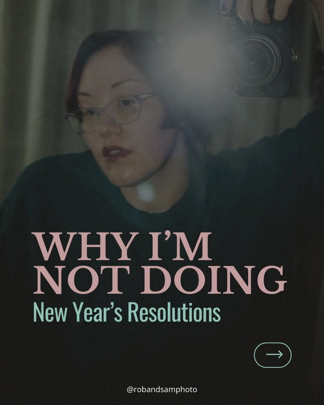 𝗡𝗲𝘄 𝗬𝗲𝗮𝗿, 𝗦𝗮𝗺𝗲 𝗠𝗲. Here's why I don't do New Year's resolutions...
✨
𝗜'𝗺 𝗼𝗸𝗮𝘆 𝘁𝗵𝗲 𝘄𝗮𝘆 𝗜 𝗮𝗺. While we can always strive to improve (how we learn new things, how kind we are to others and ourselves etc.), we don&rsquo;t need