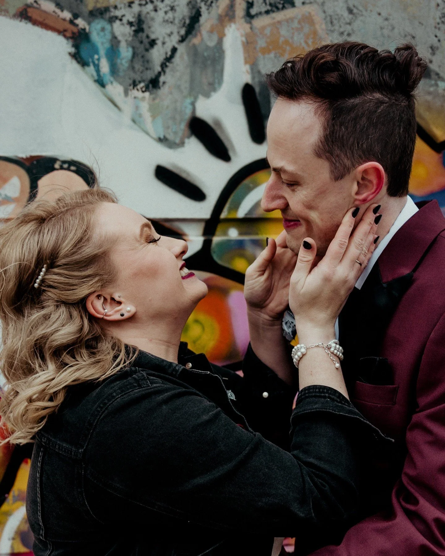 Happy Anniversary to Em + Sam! 💖
.
.
.
.
.
𝗪𝗲𝗱𝗱𝗶𝗻𝗴 𝗩𝗲𝗻𝗱𝗼𝗿𝘀
Venue &amp; Catering: @goodmancenterwi
Hair &amp; Makeup: @abonsitebeauty
Bridal Gown: @davidsbridal
Band: Sage
Florist: @mycottonbranch
✨
[Image Description: A white woman wit