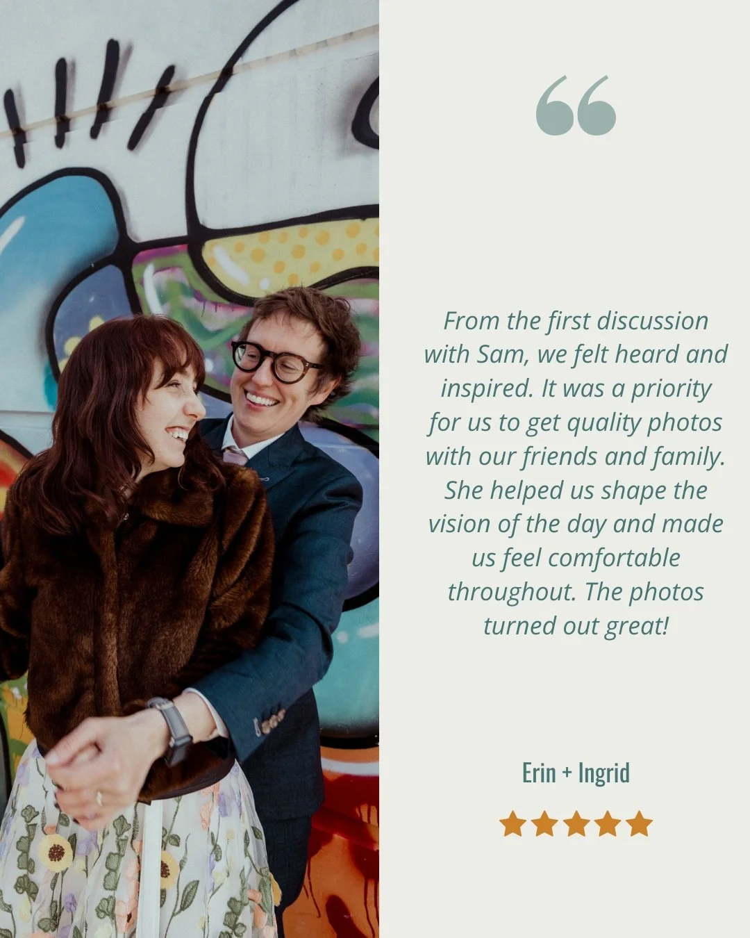 I'm so happy we got to celebrate Erin + Ingrid's 10 year anniversary with them and their friends &amp; family from all over the world! 
.
.
.
.
.
.
Wedding Day Vendors: 
 - Venue &amp; Catering: @goodmancenterwi
 - DJ: @kuhlentertainment / @midasefx 