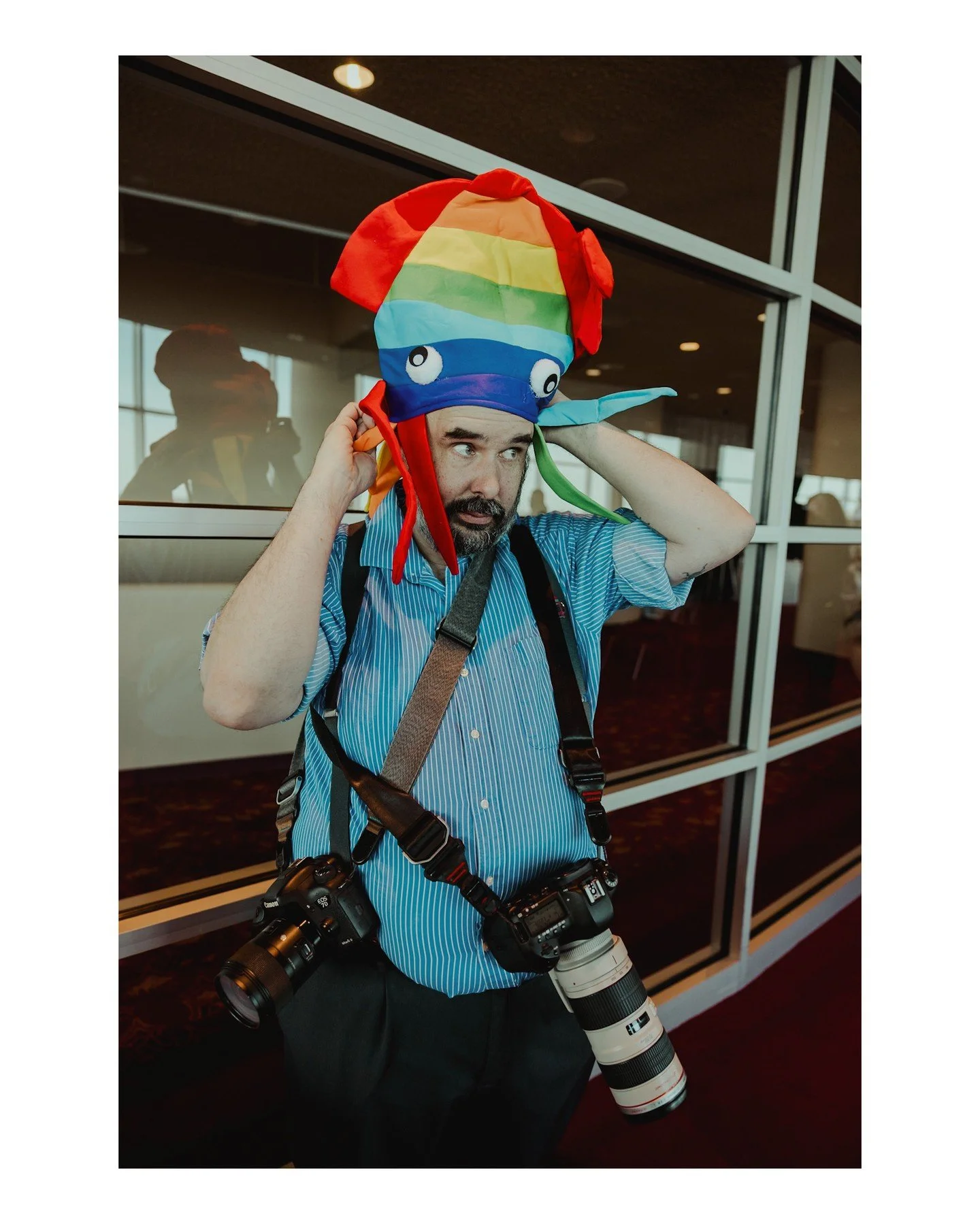 Don't worry, we take ourselves *very* seriously around here. *nods solemnly in my astronaut helmet* If you want photographers who love celebrating love, capture the joy and emotion of your wedding day with ease, and will probably make you laugh a lot