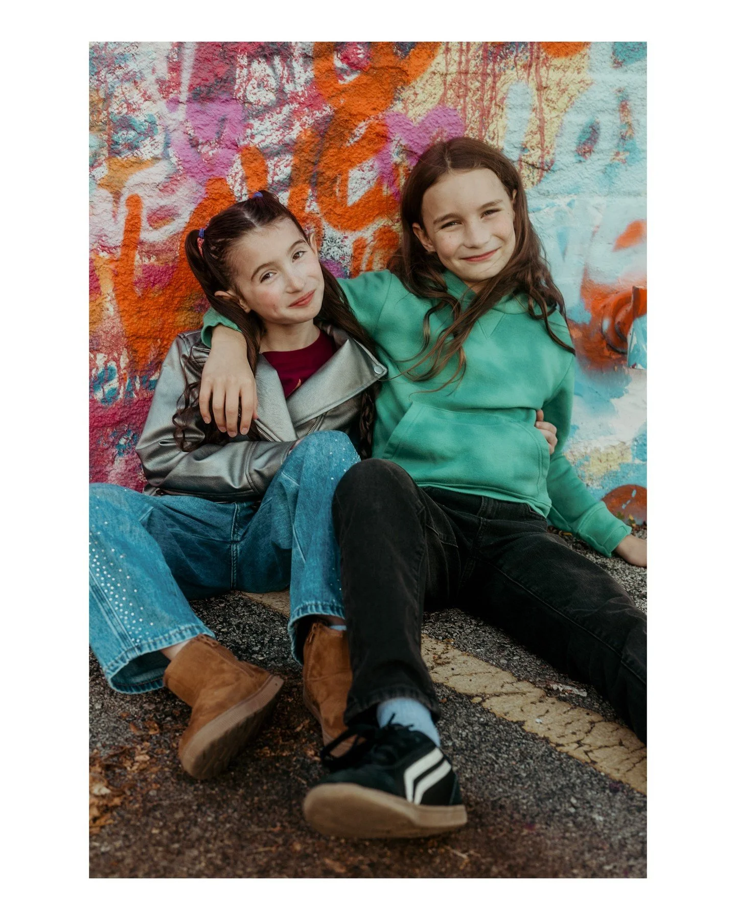 There are few things I love photographing more than kids being kids, so just know, it's 100% okay if your kids are being goofballs or making faces or running around during your session! 
.
.
.
.
.
.
[Image Description: A colorful image of a white you