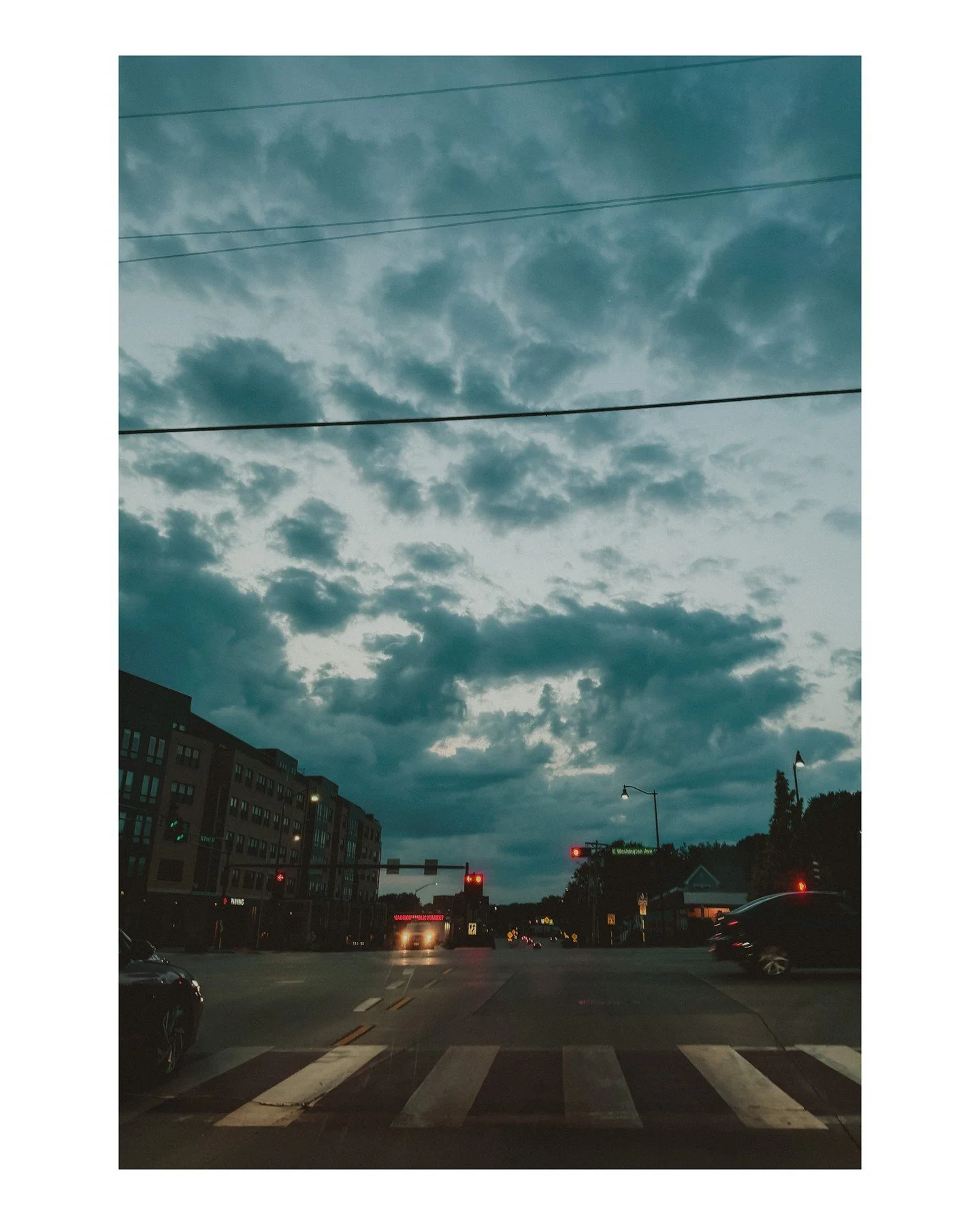 Anyone else struggling right now? What's your go-to comfort show, book, or podcast for when you're feeling down? Lots of my go-tos just aren't working right now so I'm in the market for new comfort faves. 💜 
.
.
.
.
.
[Image Description: A city stre