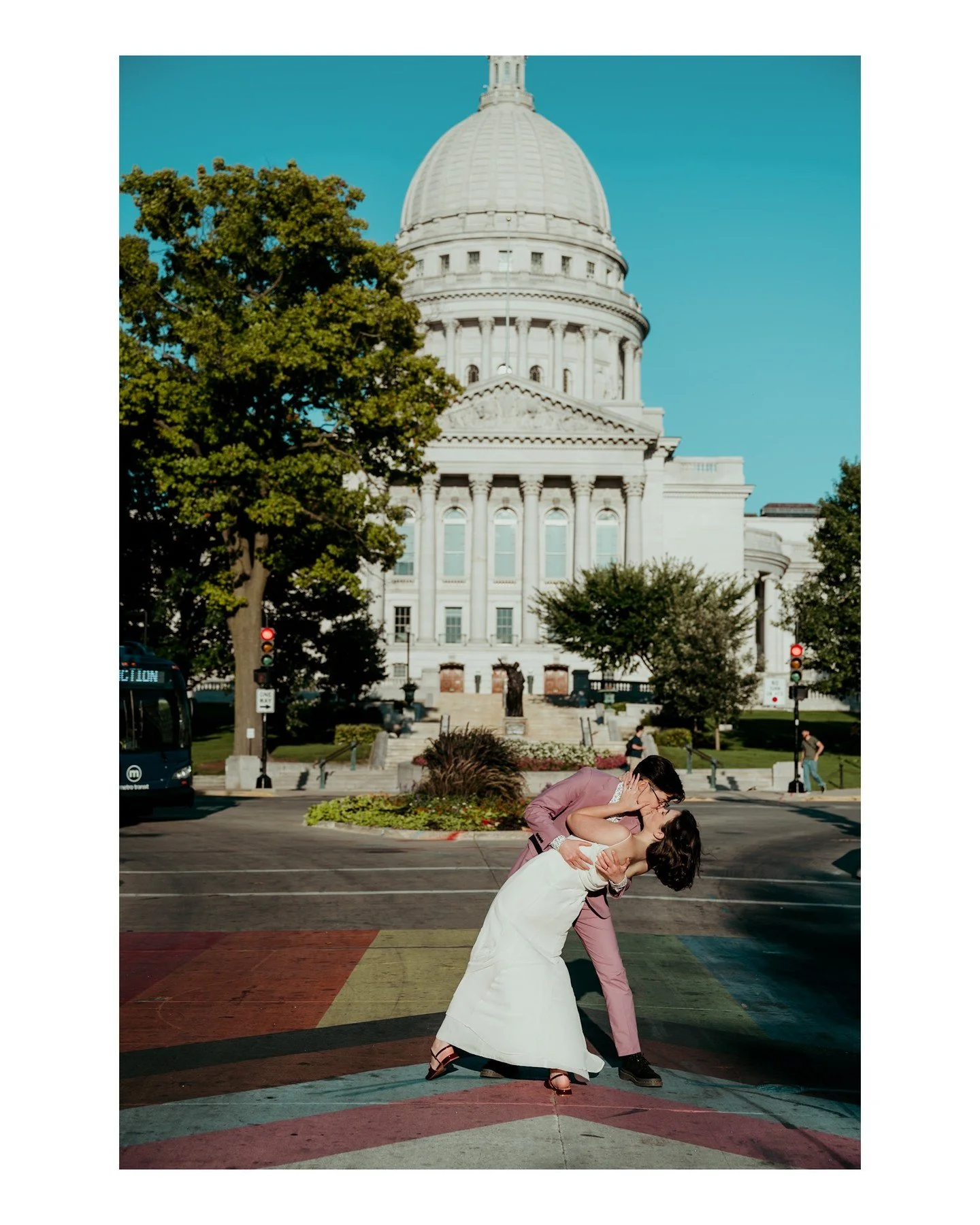 Happy Anniversary to Alisha + Rebecca! 💖
.
.
.
.
.
𝗪𝗲𝗱𝗱𝗶𝗻𝗴 𝗩𝗲𝗻𝗱𝗼𝗿𝘀
Ceremony Venue: Wisconsin State Capitol Building
Jewelry: @jewelersworkshop
Dessert: @discocherrybakery
Associate Photographer: @melaniereneephoto (photos edited by @ro