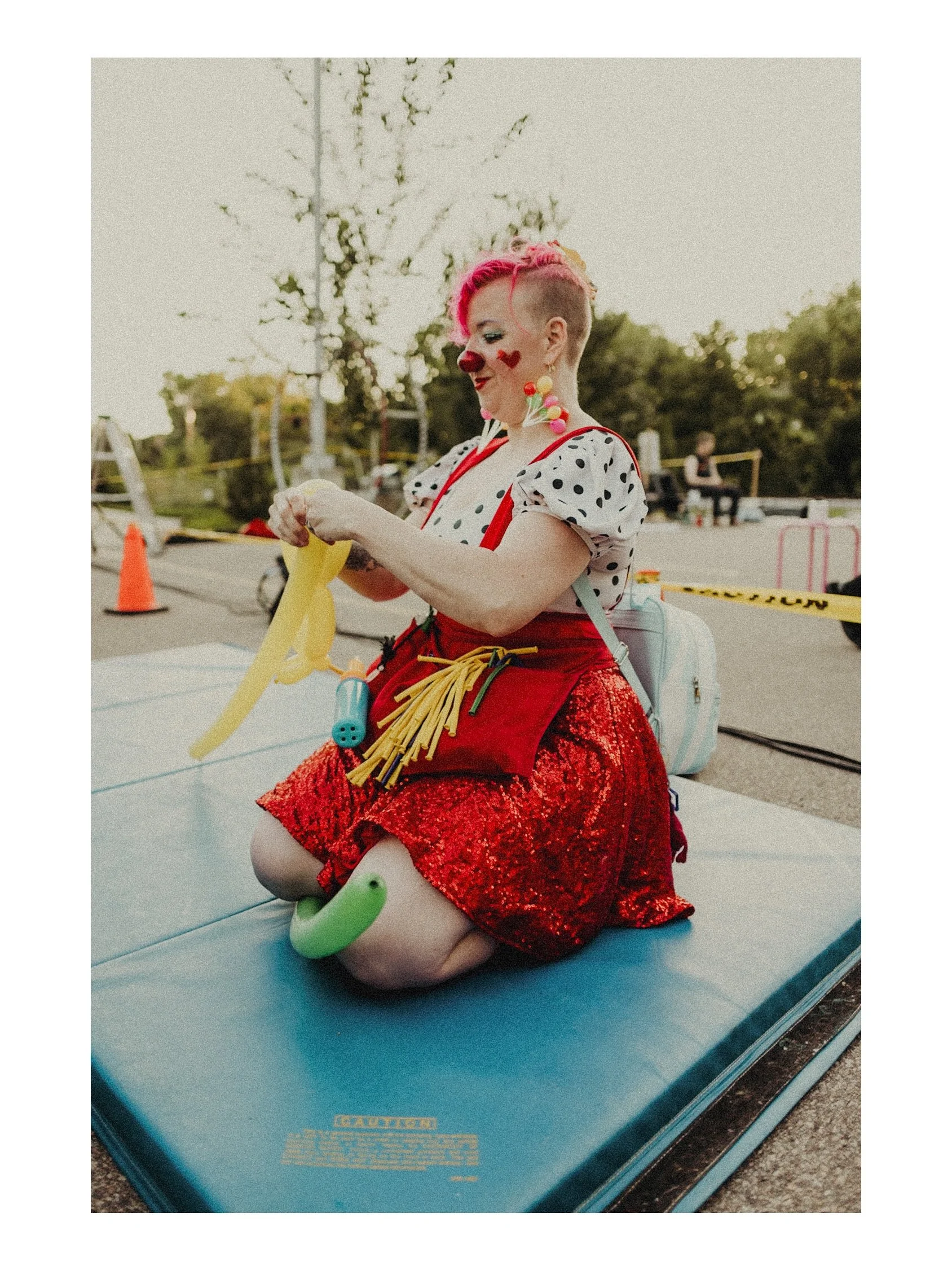 The @madisoncircusspace Fire Show was such a blast! I&rsquo;m so glad I got to photograph this event! Enjoy some of my favorite shots from the show! 
.
.
.
.
.
.
[Image Description: A series of images of clowns, emcees, and aerial artists, and fire p