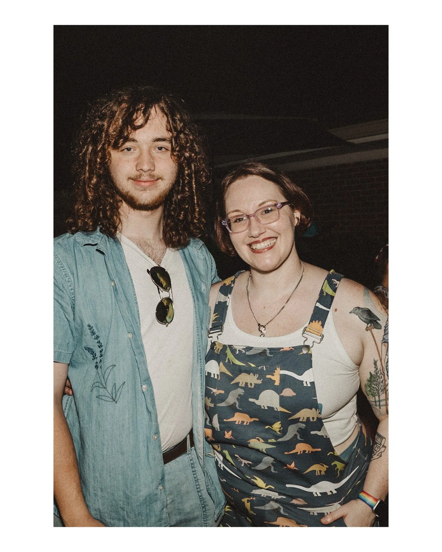 Oh don't mind me, just tearing up over here because my literal baby is somehow also a literal grown man (how did this happen???) 🥹😭💜 All of Ben's parents are totally fine and coping very well with this. 😬🫣
.
.
.
.
.
.
[Image Description: A white