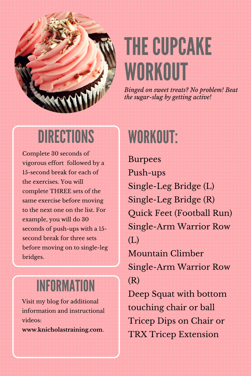 The Cupcake Workout