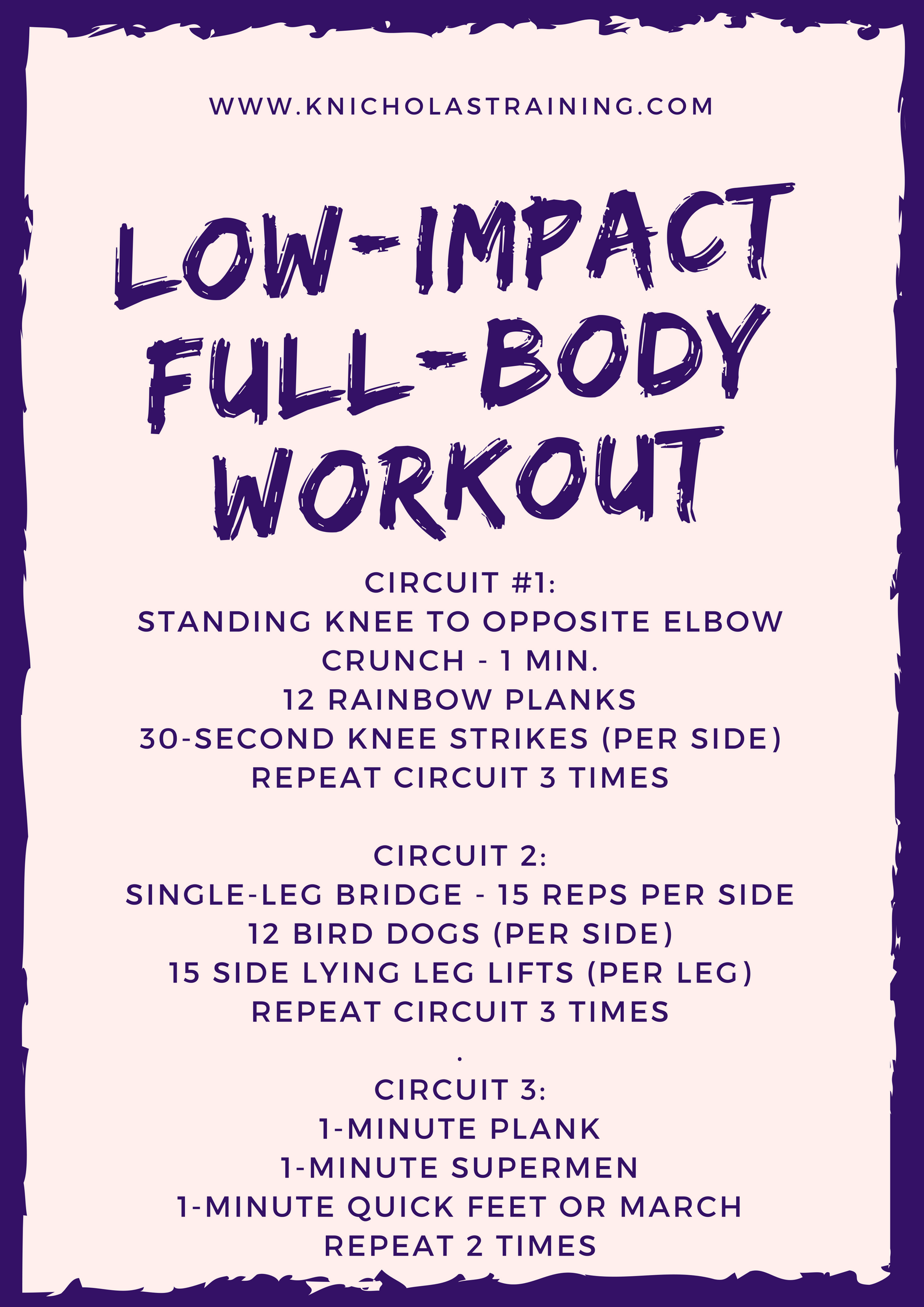 Low-Impact, Full-Body Workout
