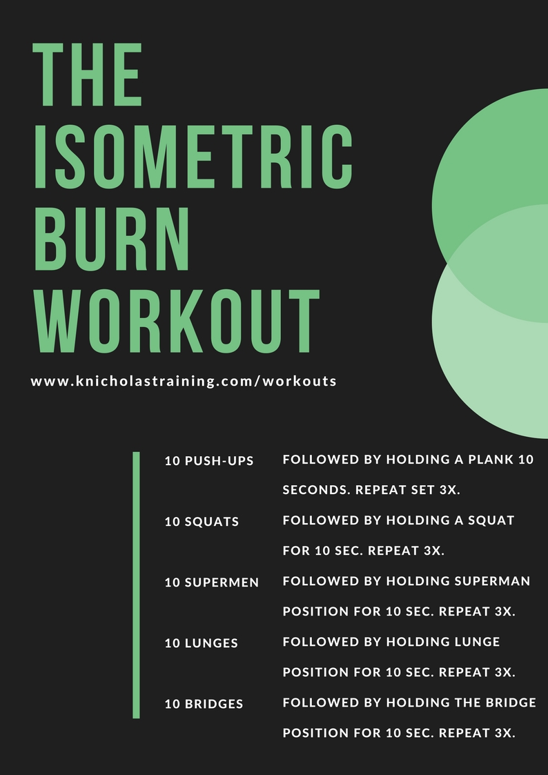 Isometric Burn Workout