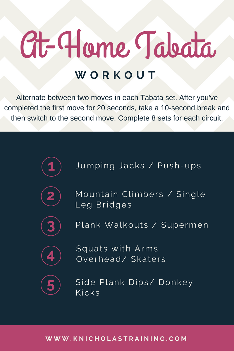 At-Home Tabata Workout