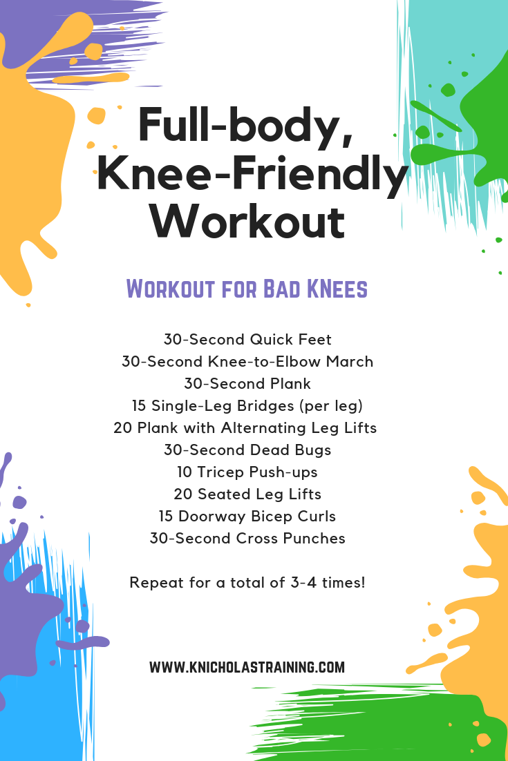 Knee-friendly, Full-body Workout