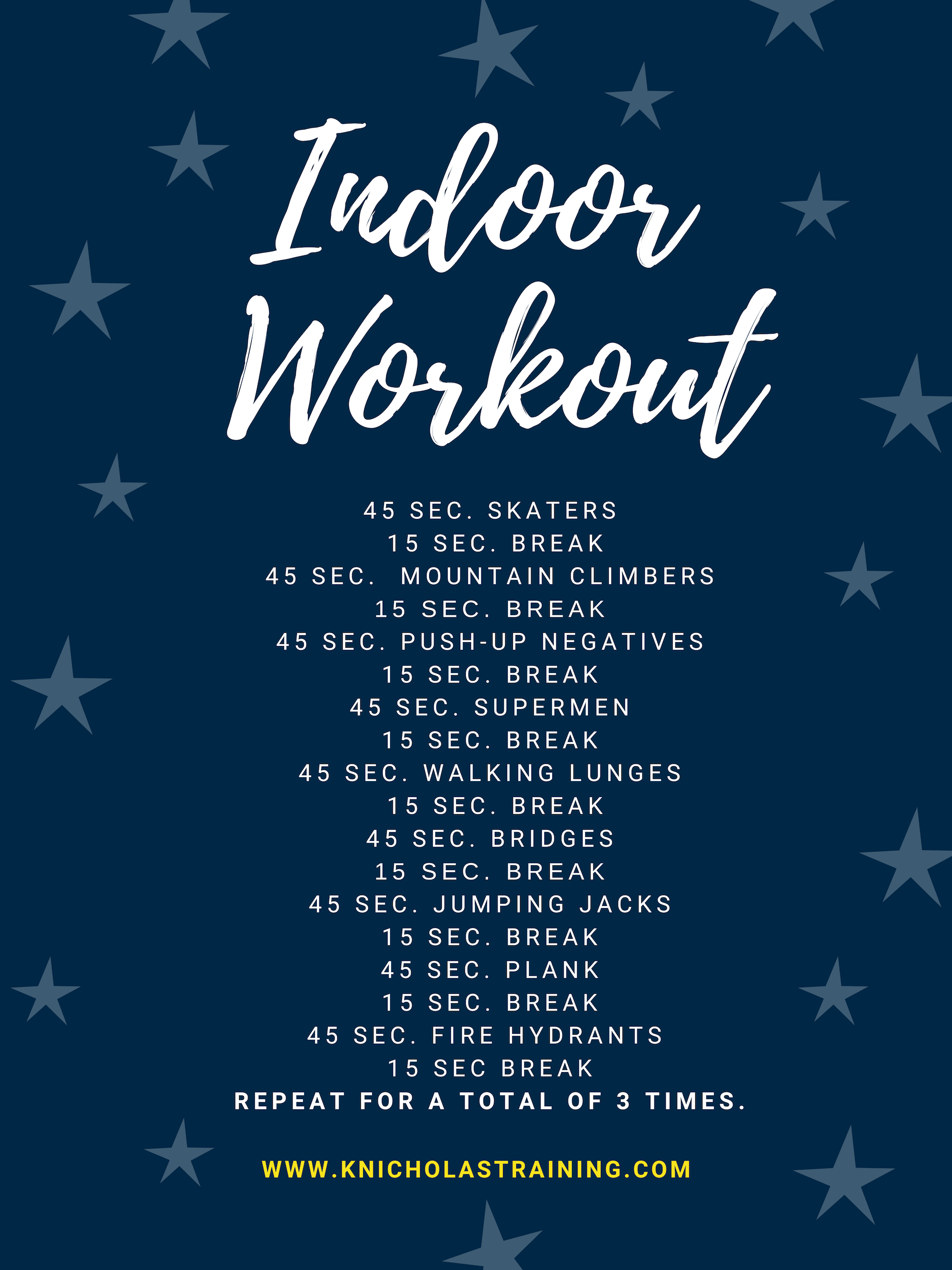Best Indoor Workout