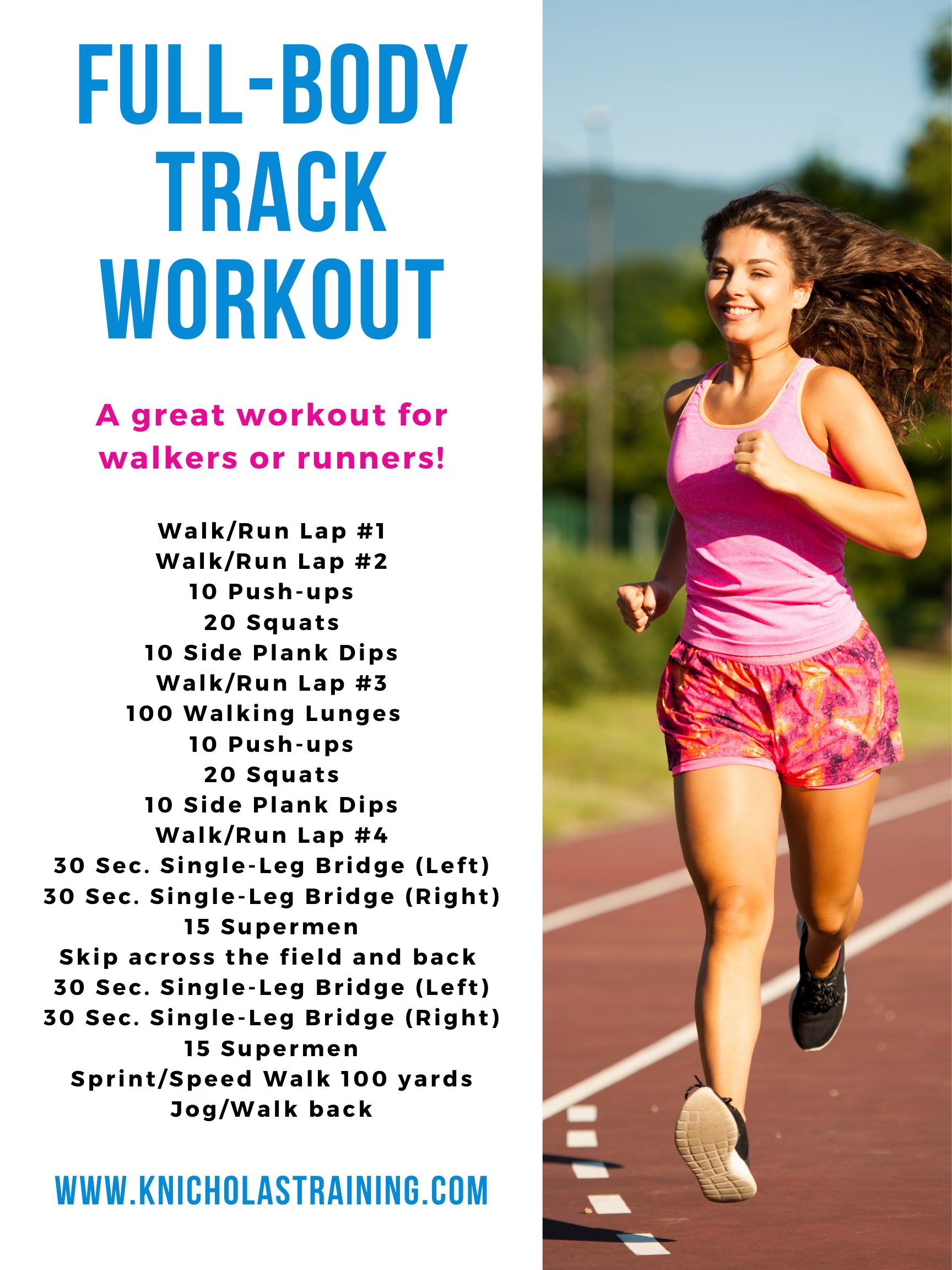 Full-Body Track Workout