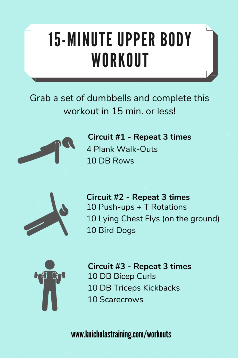 15 Min. Workout for Your Arms