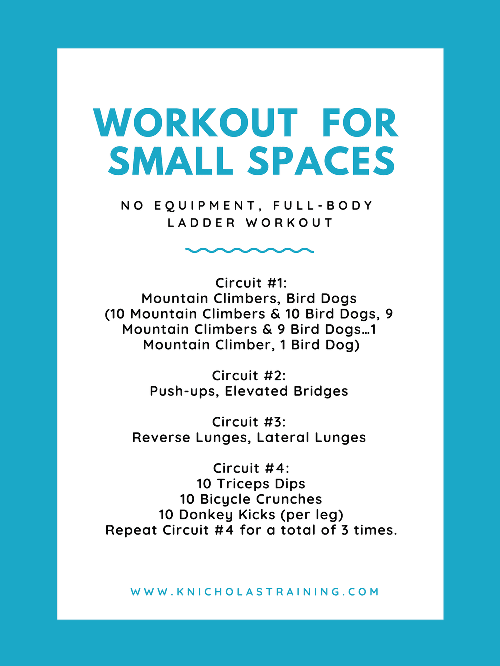 No Equipment Workouts You Can Do At Home Karen Nicholas Training