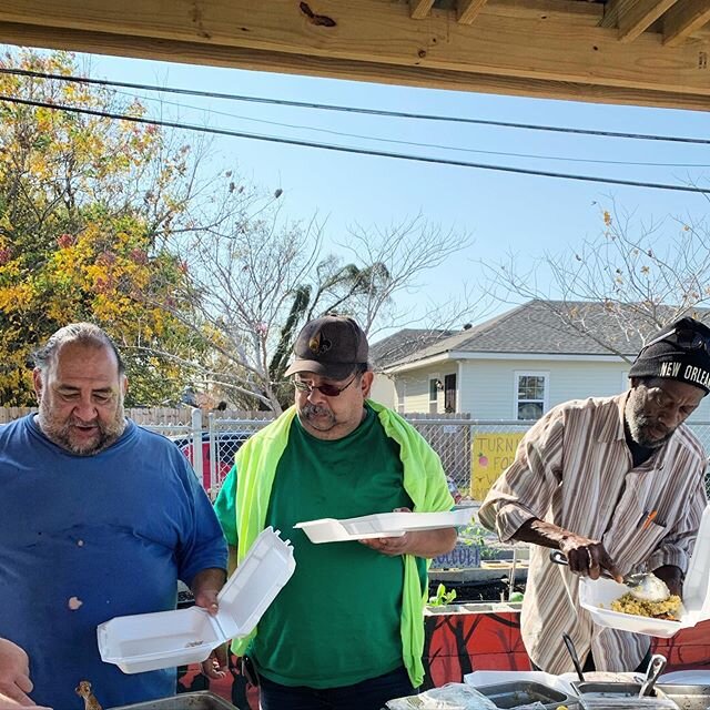 We will be doing Grace and Greens Community Lunch in to-go boxes tomorrow at noon. Spread the word, tell your neighbors. (This photo was taken pre-COVID19, we are taking lots of percausions to keep everyone safe) #okraabbey #graceandgreens #community