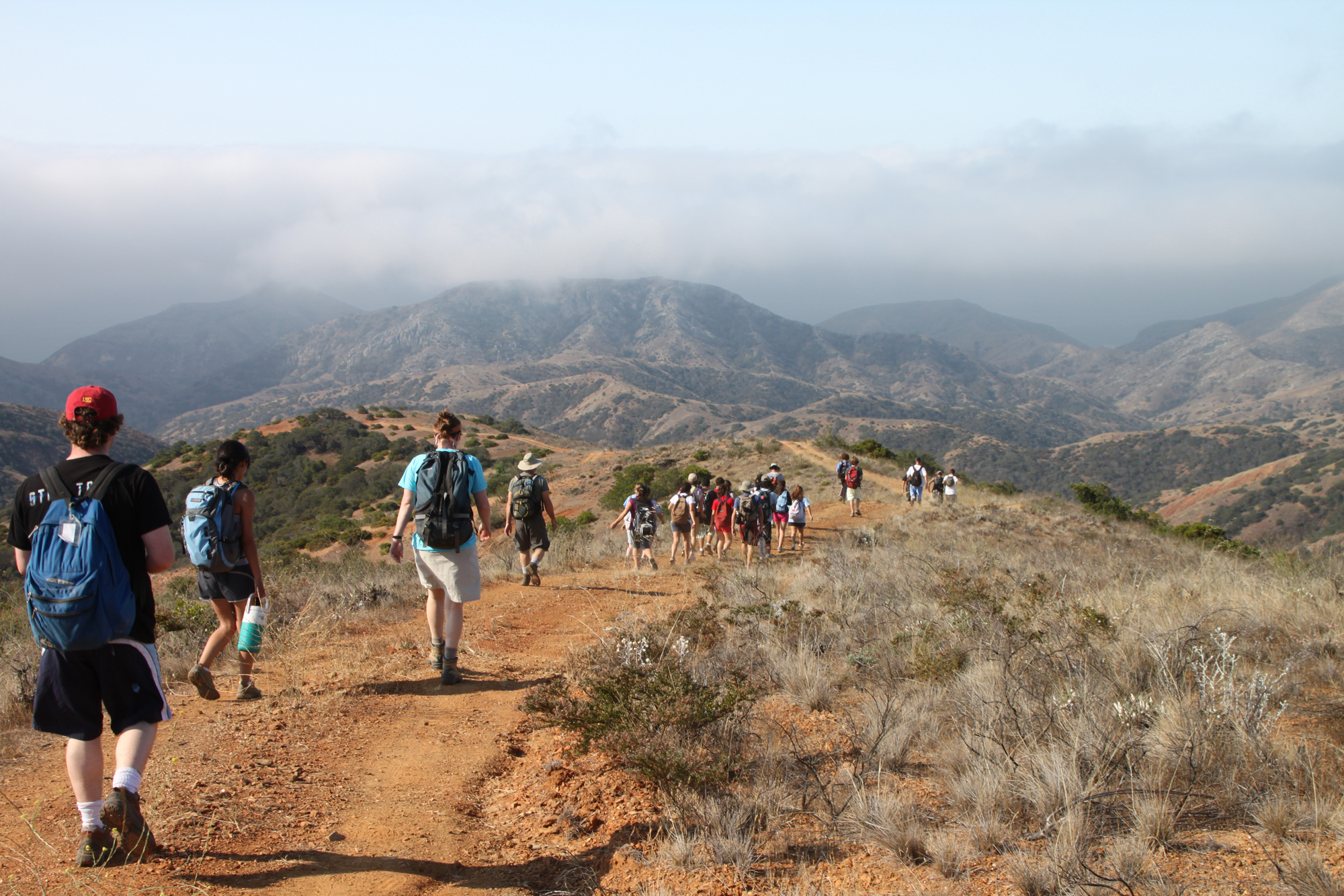 Diablo Mtn Trail, Santa Cruz Island